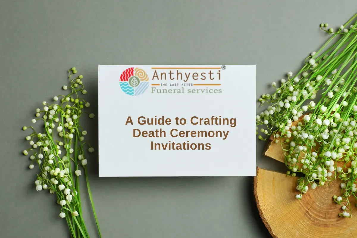 A Guide for Death Ceremony Invitation Message 
