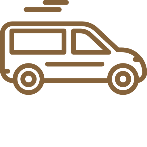 Non-AC hearse van service in Bangalore for funeral transportation and deceased body transport.