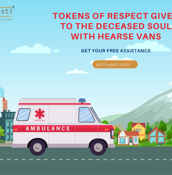 Tokens of Respect Given to the Deceased Soul with Hearse Vans