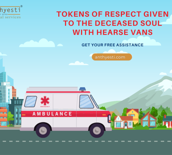 Tokens of Respect Given to the Deceased Soul with Hearse Vans