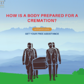 How is a body prepared for a cremation? 