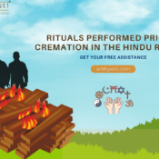 Rituals Performed Prior To Cremation in the Hindu Religion