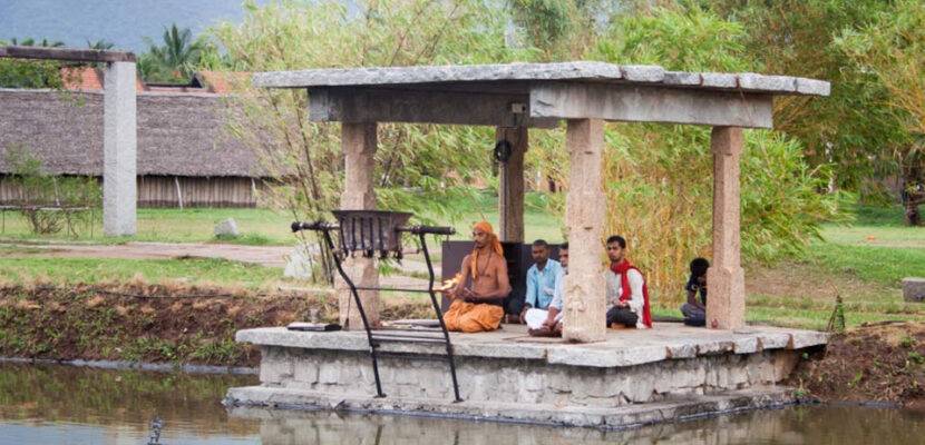 The Custom of Funeral Rituals Followed by the Hindus.