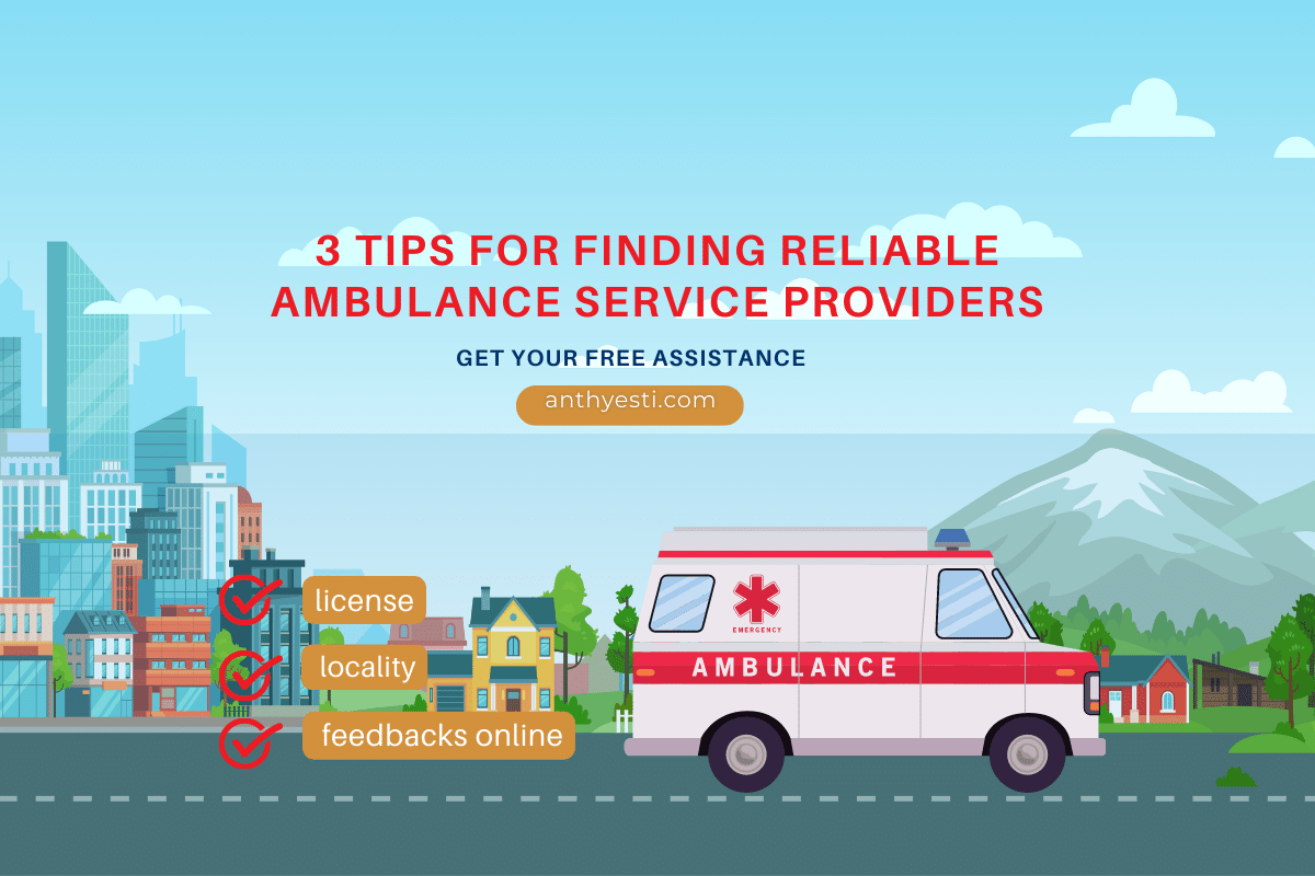 3 Tips for Finding Reliable Ambulance Service Providers