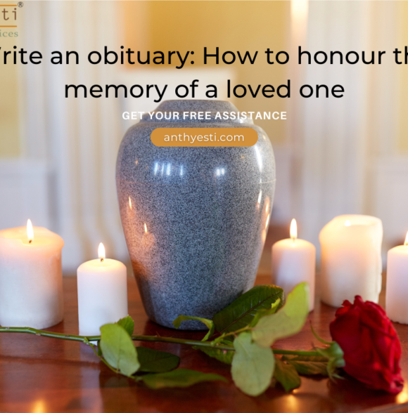 Write an obituary: How to honour the memory of a loved one