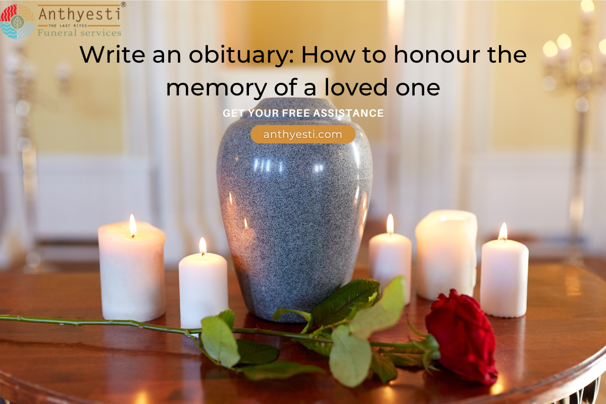 Write an obituary: How to honour the memory of a loved one