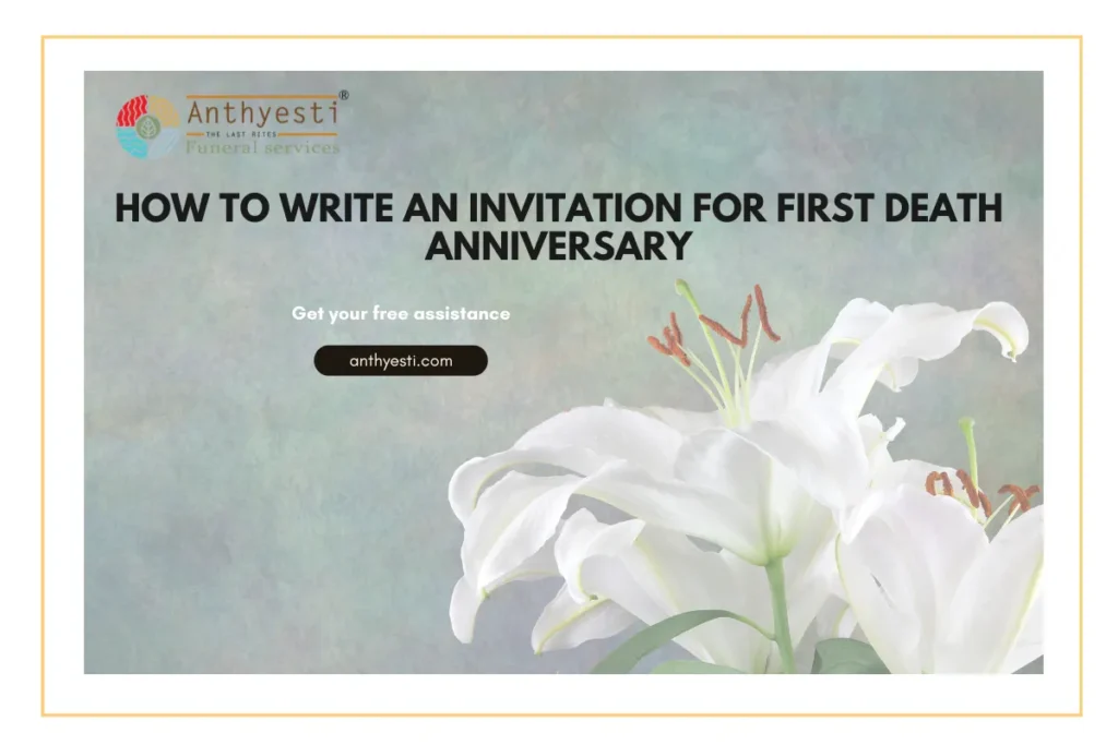Death Anniversary Invitation Message Samples and Etiquette