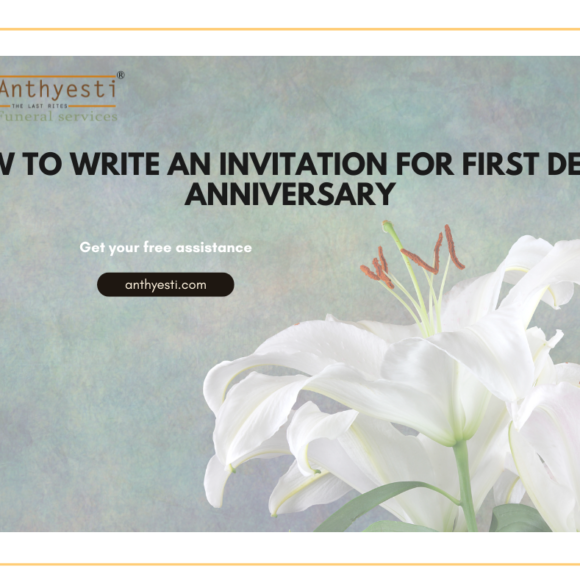 How to Write an Invitation for First Death Anniversary
