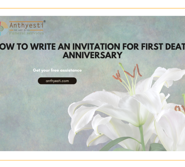 How to Write an Invitation for First Death Anniversary