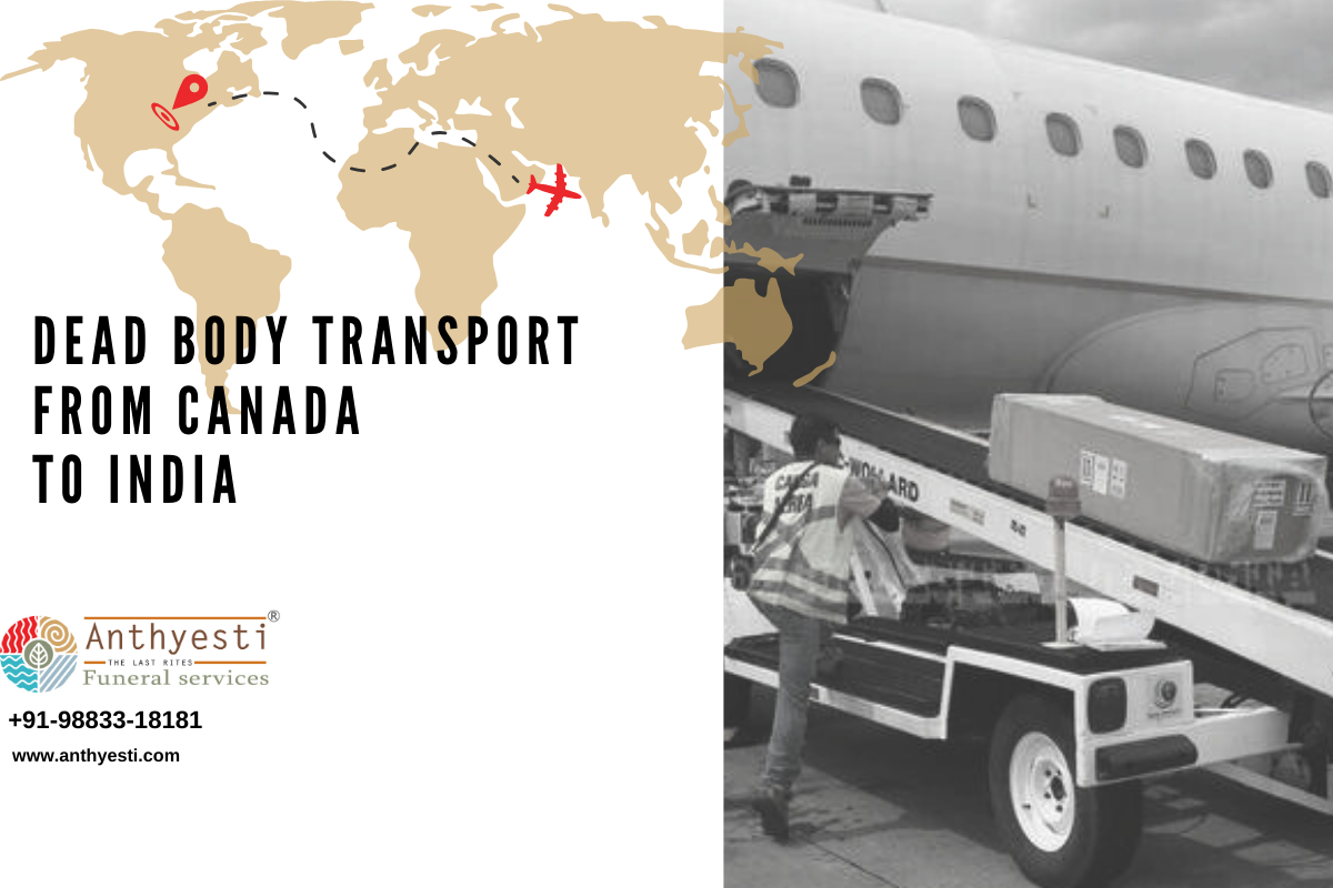 Dead Body Transport From Canada To India