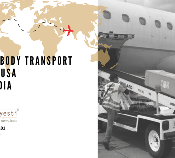 Dead body transport From The USA to India
