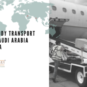 Dead body transport from Saudi Arabia to India 