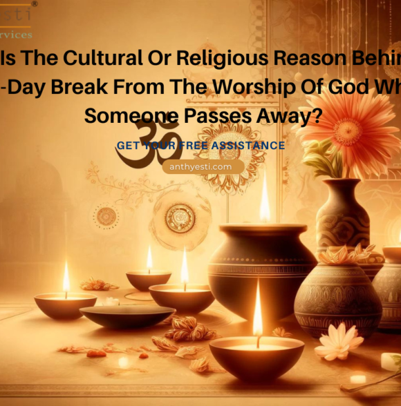 What Is The Cultural Or Religious Reason Behind The 13-Day Break From The Worship Of God When Someone Passes Away?