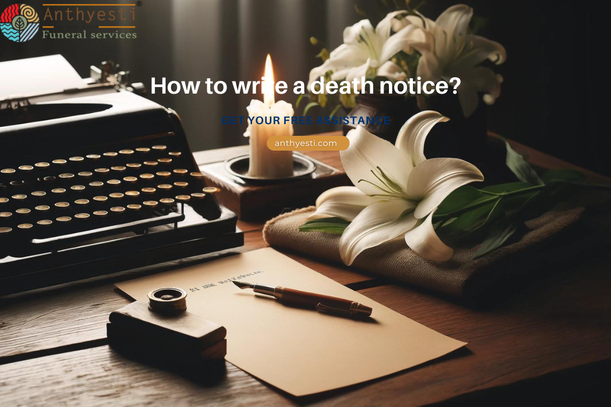 How to write a death notice?