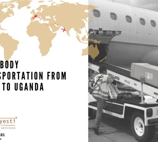 Dead Body Transportation from India to Uganda