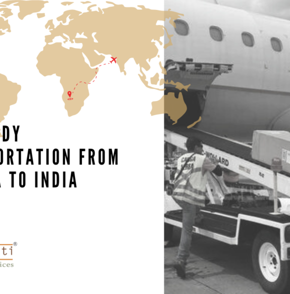 Dead Body Transportation From Namibia to India