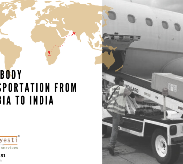 Dead Body Transportation From Namibia to India