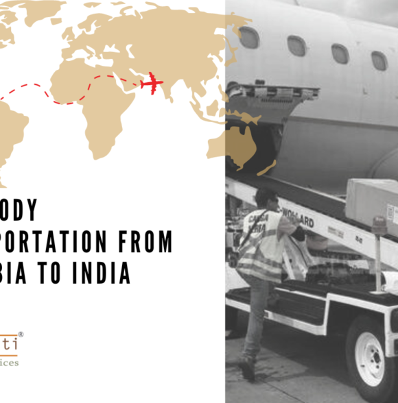 Dead Body Transportation From Colombia to India