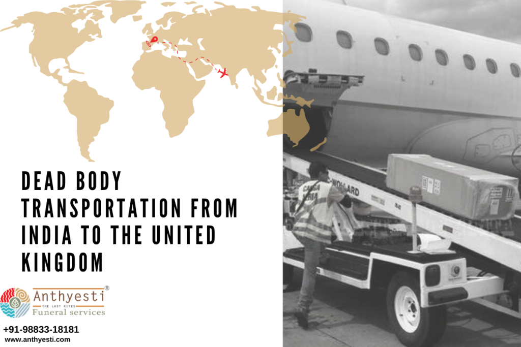 Dead Body Transportation from India to the United Kingdom