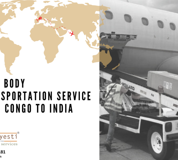 Dead Body Transportation Service from Congo to India