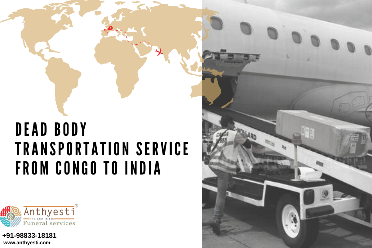 Dead Body Transportation Service from Congo to India:
