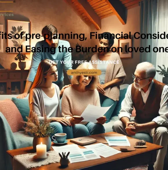Benefits of pre-planning, Financial Considerations, and Easing the Burden on loved ones.