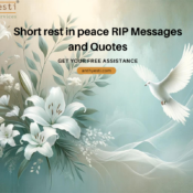 Short rest in peace RIP Messages and Quotes
