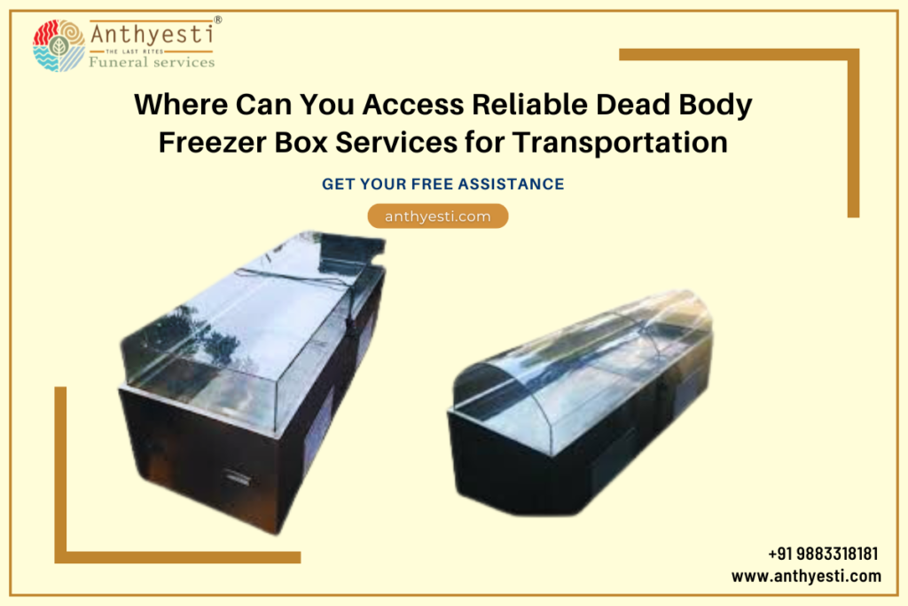 Where Can You Access Reliable Dead Body Freezer Box Services for Transportation