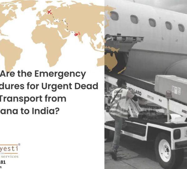 What Are the Emergency Procedures for Urgent Dead Body Transport from Botswana to India?