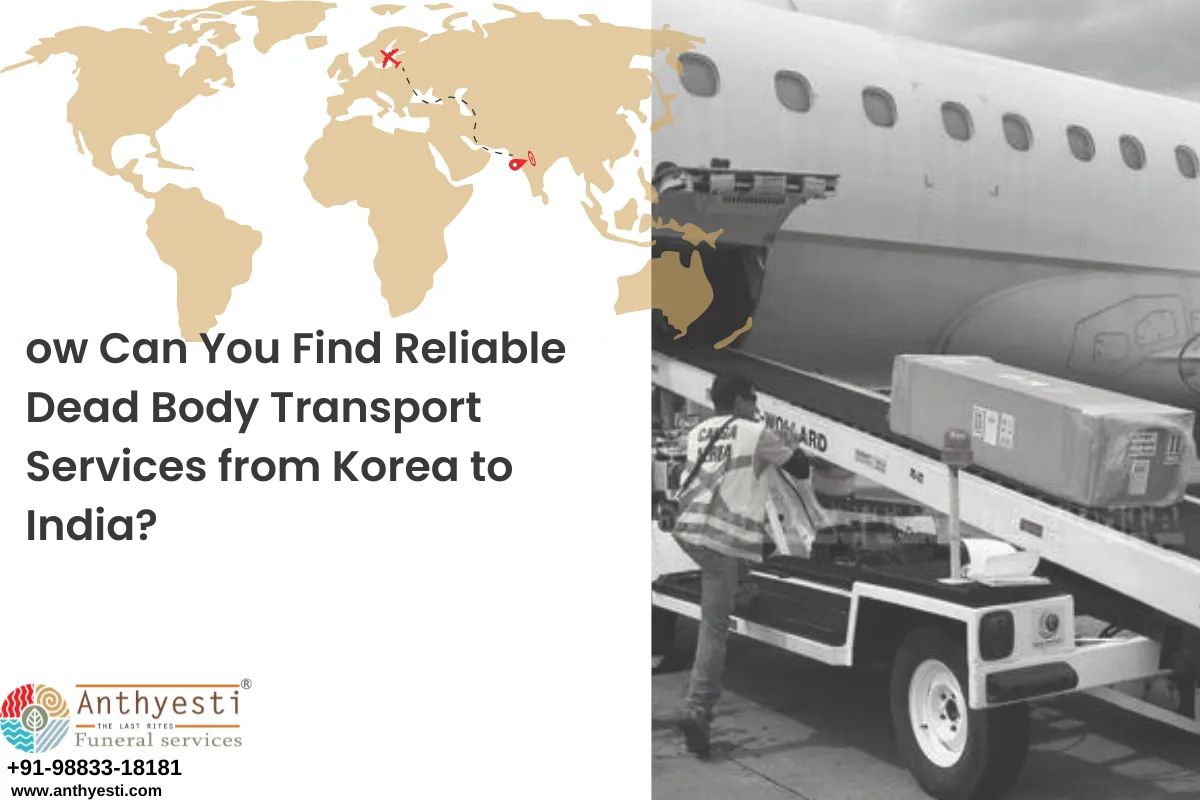 How Can You Find Reliable Dead Body Transport Services from Korea to India?