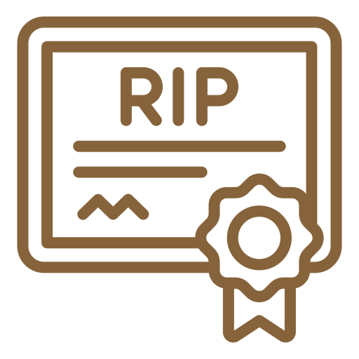 Death certificate assistance service in Bangalore for funeral documentation.